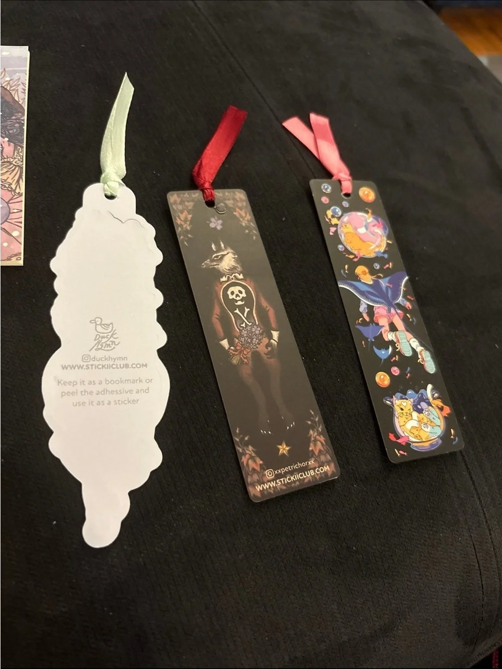 Stickii mini notebooks bookmarks and index cards 7 items